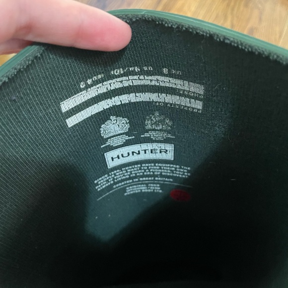 Hunter Original Tall Matte Green Boot - Picture 5 of 9